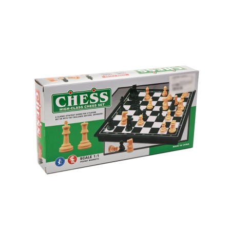 Chess 31 x 31 cm, King H-5.8 cm, d-2.3 cm, plastic board and figures-7