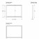 The screen for the end of the Premium A, 70 cm, white