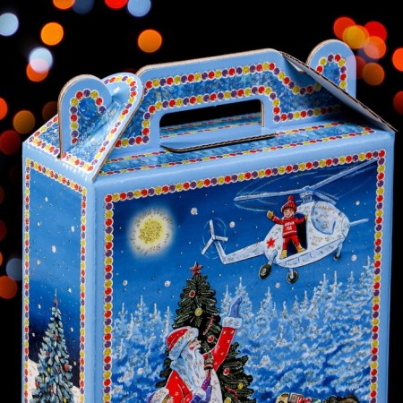 Gift box "The holiday comes to us" 16.8 x 7 x 25 cm-4