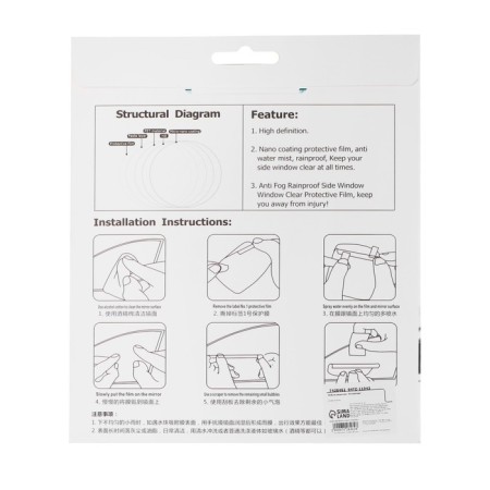 Film Protective Anti -Job, 170 × 200 mm, set 2 pcs-3