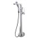 LEMARK MELANGE LM4944CW bath mixer, single -leaf, pour 215 mm, floor, white