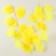 Decor "Girland from the leaves" Length: 2.4 m, width: 26 cm, yellow color