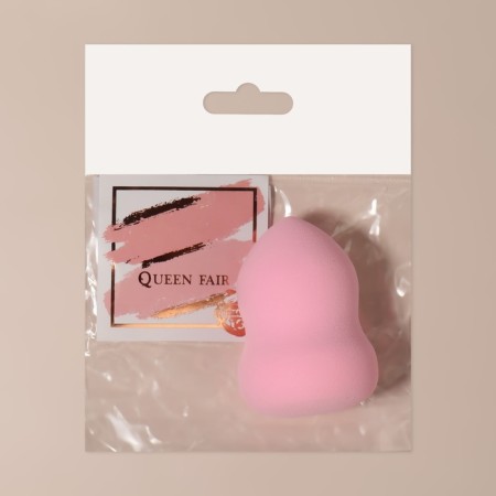 Makeup sponge "Amphora", 6 × 4 cm, increases when getting wet, color mix-12