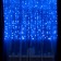 Garland "Curtain" 2 × 1.5 m, IP20, transparent thread, 360 LED, glow blue, 8 modes, 220 V