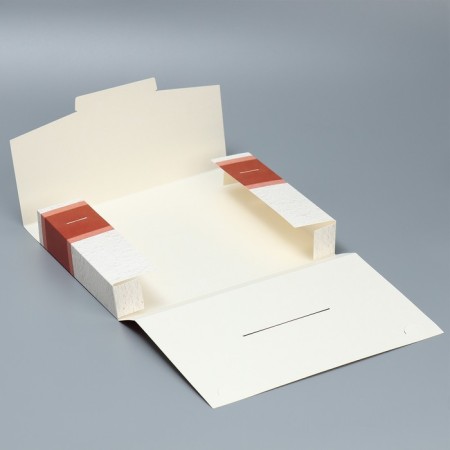 Box a gift folding envelope, packaging, "eco", 31 x 22 x 5 cm-5