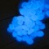 Decorative stones for the aquarium, luminous, 20 mm, 200 g, purple