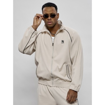 Sports suit men's, size 54, beige color-15