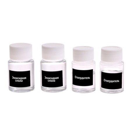 Set for experiments "Epoxy resin", 2 in 1, Kashpo and box-6
