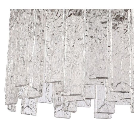 Ceiling chandelier Frostyle 6xe14 40w, size 40x40x28.5 cm, bronze color-1