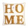 Decorative pillowcase "Ethel" Boho Home, 45x45 cm, mustard color