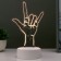 Touch-touch “rock and roll” LED 3 colors from USB