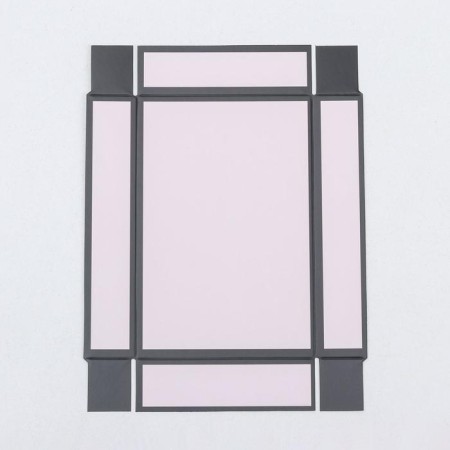 Confectionery packaging, Makarun with PVC lid, “love”, 17 x 12 x 3.5 cm-4