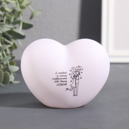 Nightlight "Heart" (pair) LED 3HLR44 8x11x7cm