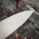 Kitchen knife samura harakiri, chef, blade 20.8 cm, white hilt