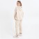 Kids (hoodies, trousers) casual collection kids beige color, height 128