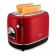 Toster KitFort KT-4004-1, 815 W, 6 fry modes, 2 toasts, red