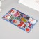 Sticker Plastic Foil "New Year" blue 24.5x13.2 cm