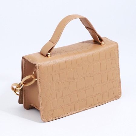 Bag Messenger with lightning, beige color-1