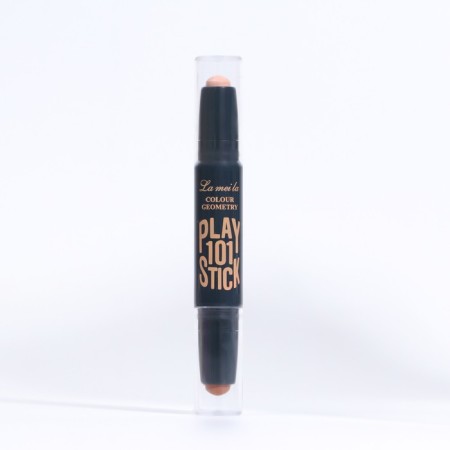 Cont around the face for a double: Contour and highlighter-6