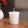 Aromatic candle "Black Coconut", black coconut, set 5x4.5 cm, 3 pcs