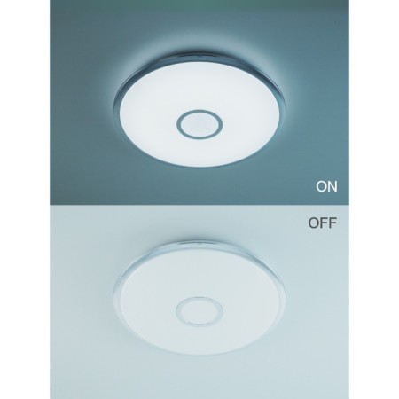 Smart Citilux lamp CL703A60G, 51.5x51.5x7.5 cm, 1x60W, LED, Gray color.-13