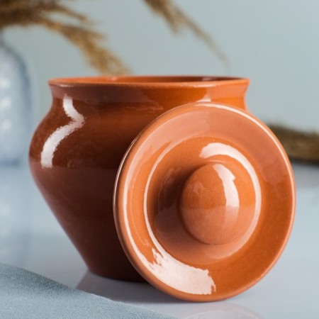Set "Vyatka Ceramics No. 6" 0.5x6 + grasp, terracotta-2