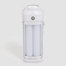 Manual battery lamp 1+2 W, 1200 mAh, 5 V, 6 hours of work, 2 modes, range 50 m