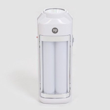 Manual battery lamp 1+2 W, 1200 mAh, 5 V, 6 hours of work, 2 modes, range 50 m