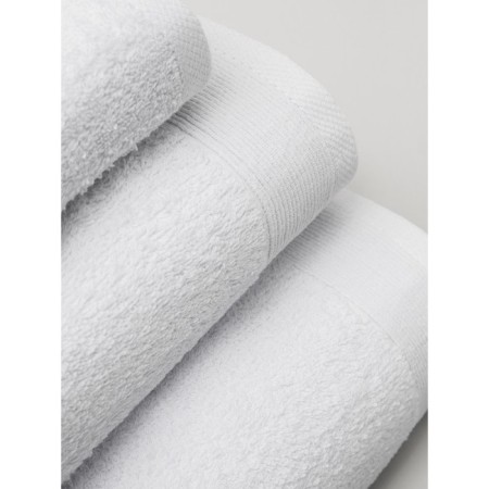 Set of terry white towels, size 30x50 cm, 50x100 cm, 70x140 cm-7