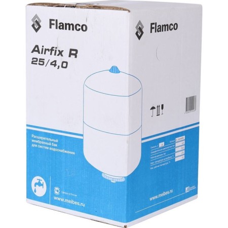 Flamco Airfix R hydroelectric complex, for water supply systems, vertical, 4-10 bar, 25 liters-6