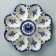 Easter egg plate, 22 cm, gzhel