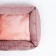 Lesse for cats and dogs velor Pet Lab, 45 x 40 x 15 cm, pink