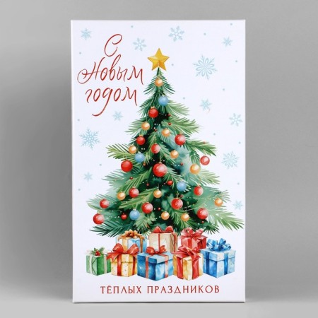 Gift box "Warm holidays", 32.5 x 20 x 12.5 cm, New Year-2