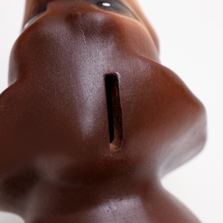 Coarse "Dachshund" brown, 25x12x15cm-4