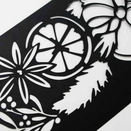 Stencil for baking New Year "Christmas", 32 x 10 cm-1