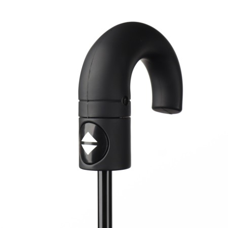 Automatic umbrella "monoton", 3 additions, 8 spokes, r = 48 cm, black color-8