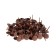 Tundra nails, decorative, textured, 11x16 mm, copper, 100 pcs