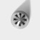 Confectionery nozzle “Sphere. Wave with a flower”, D = 3 cm, output 2.3 cm, stainless steel