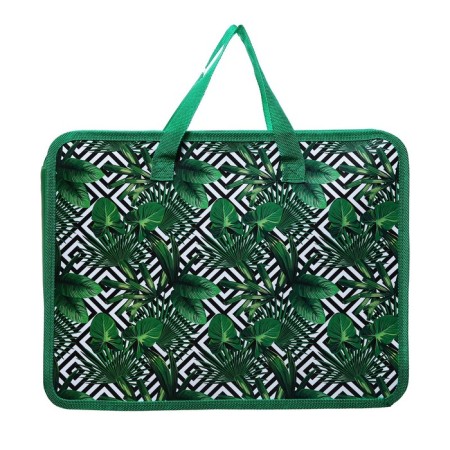Folder with A4 calligrata "flowers", 330 x 260, plastic, mix-5