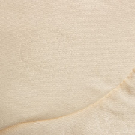 Blanket dorset lightweight 172x205 cm, sheep wool, polyester fiber 150g/m-1