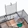 Mini cell for rodents "Pijon" No. 2, equipped, 27 x 15 x 16 cm, beige