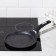Pancake pan “granite Star”, d = 22 cm, plastic handle, anti -stick coating, black color
