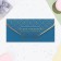 Money envelope "On Birthday!" turquoise, software, embossing, 19 x 9 cm