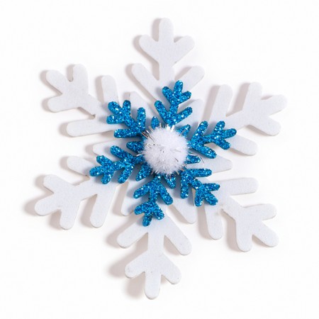 Decor "Snowflakes", set of 6 pcs.-2
