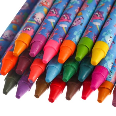 Wax pencils, set of 36 colors, mixes-4