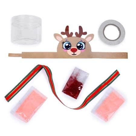 Set for creativity New Year's Slime "Deer"-3