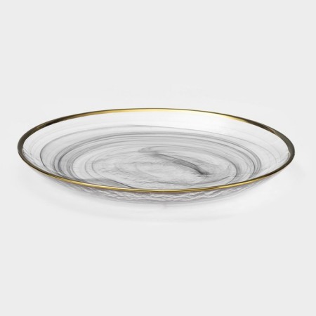Glass dessert “Smoke”, D = 21 cm-1