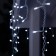 Garland "fringe" 4 × 0.6 m, IP44, white thread, 180 LED, white glow, 8 modes, 220 V