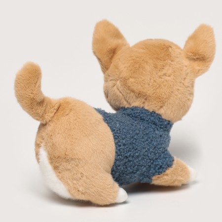 Soft toy "Dog in a booth"-5