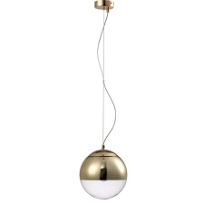 Светильник подвесной Crystal Lux, Helado 0730/201, E27, 1х60 Вт, 20х20х20 см, цвет золотой